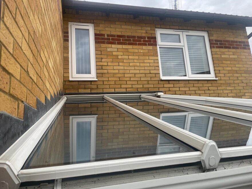 Conservatory roof cleaning