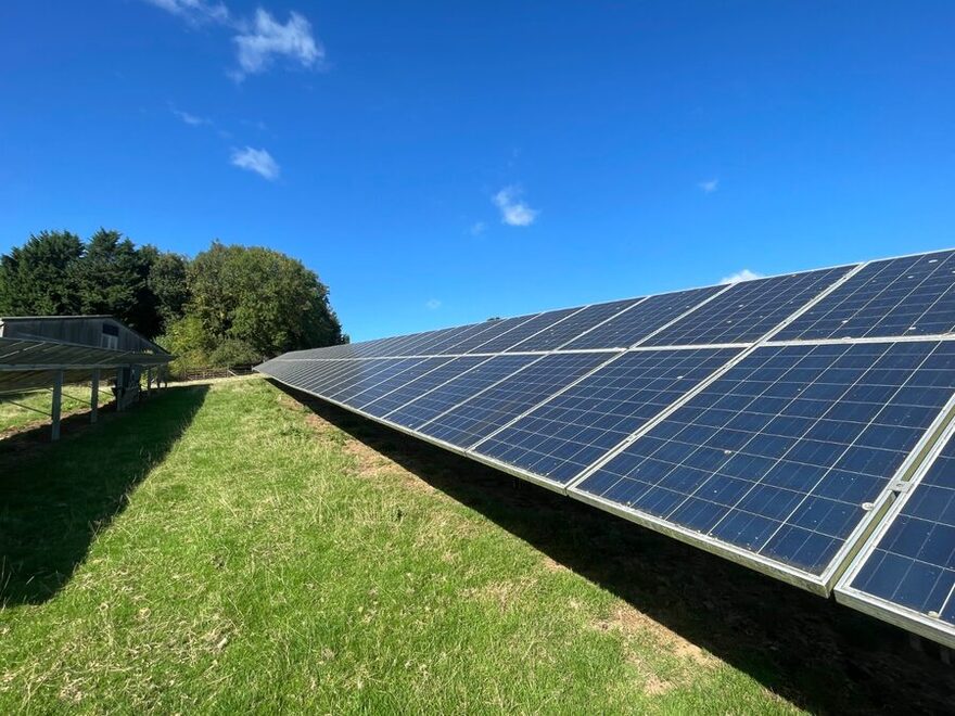 Solar panel cleaning